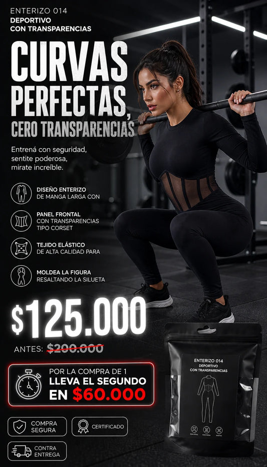 Enterizo manga larga || Talla única