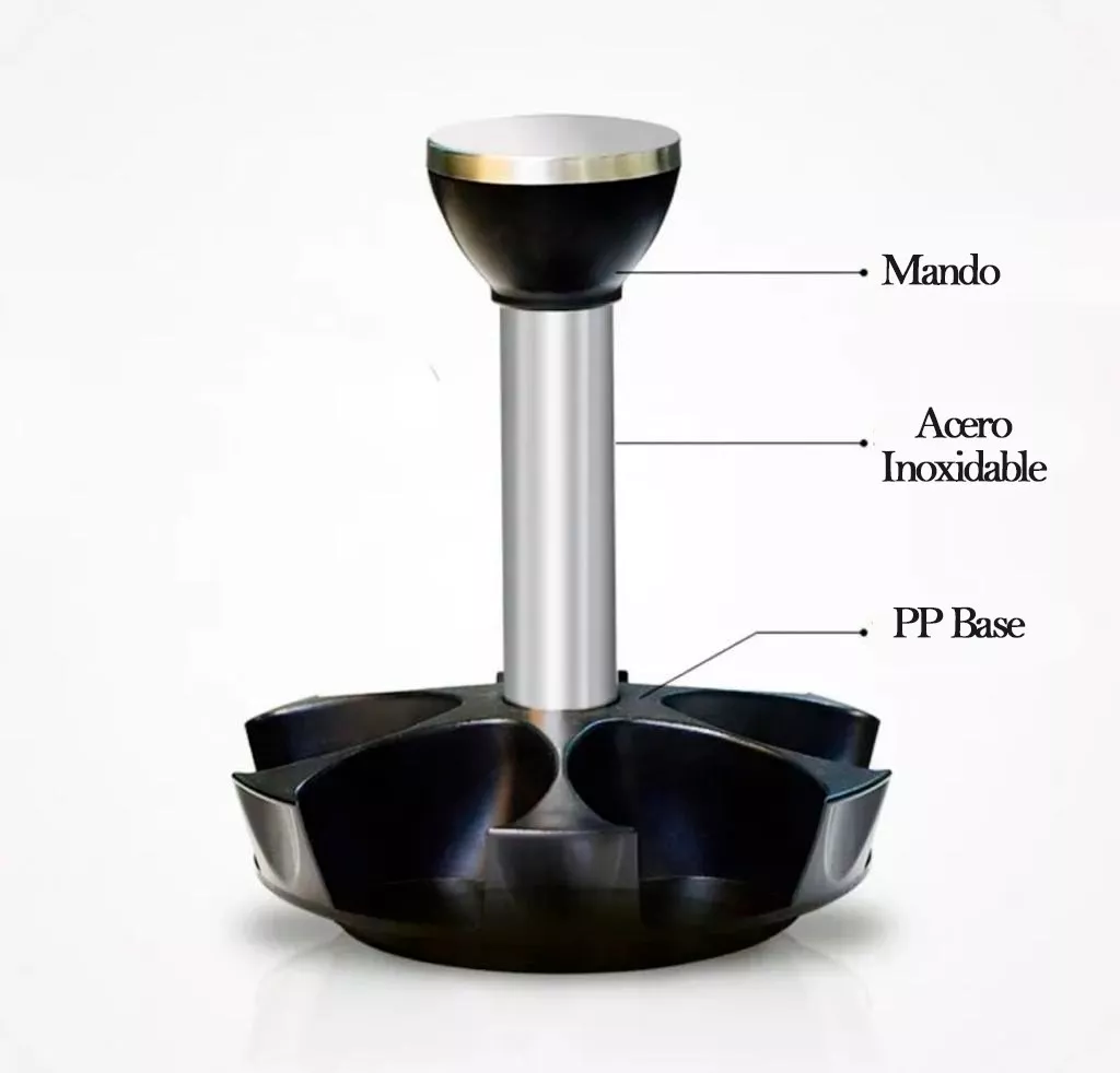 Organizador Maestro de Especias || Tecnología giratoria y material de vidrio